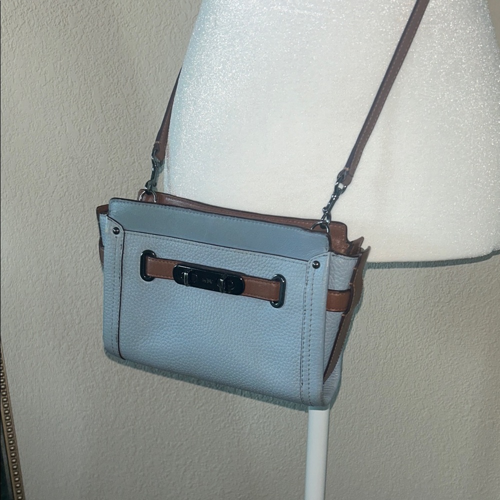 Coach blue and Brown Women's Bag